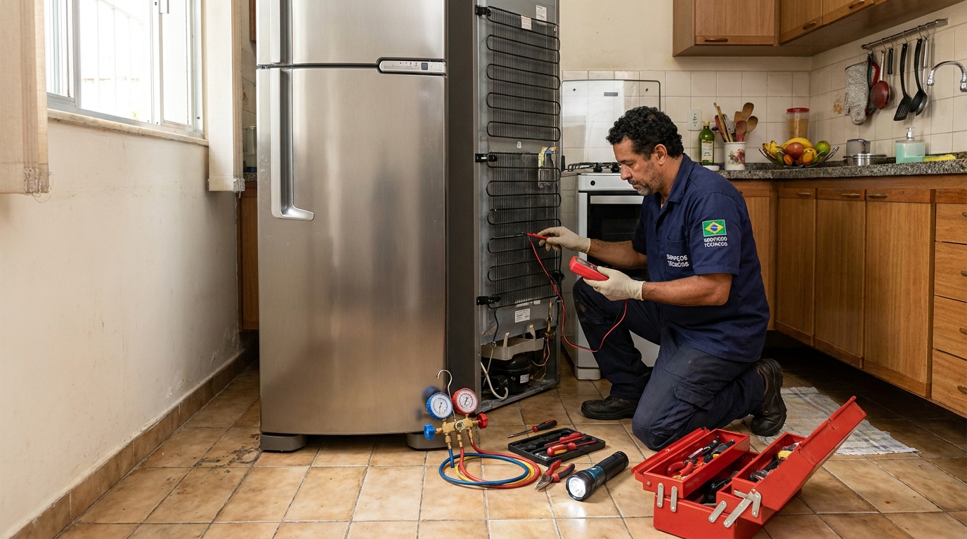 Manutenção na refrigeração em Maceió-AL